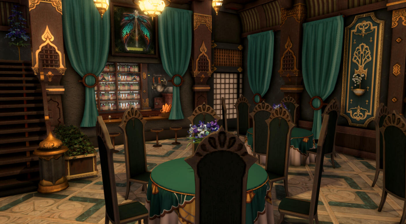 Fully Stocked Kitchen and Bar